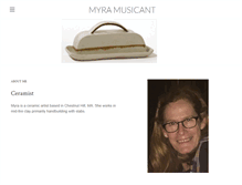 Tablet Screenshot of myramusicant.com